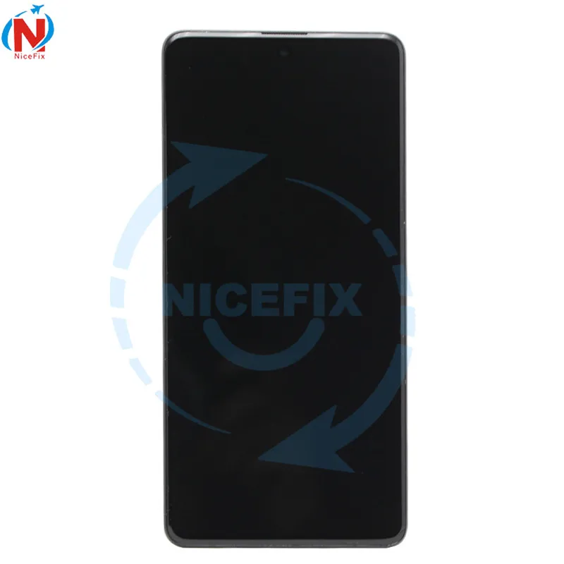 ЖК-дисплей с сенсорной панелью и дигитайзером на органических светодиодах для