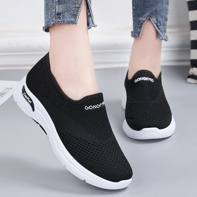 

Spring Sneakers Women Trainers Air Mesh Sock Sneakers Ladies Casual Shoes Platform Shoes Basket Dropshipping