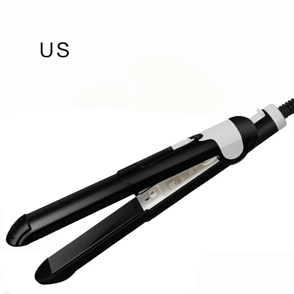 

Professional Hair Straightener Curler Hair Flat Iron Negative Ion Infrared Hair Straightener Curling Iron Corrugation