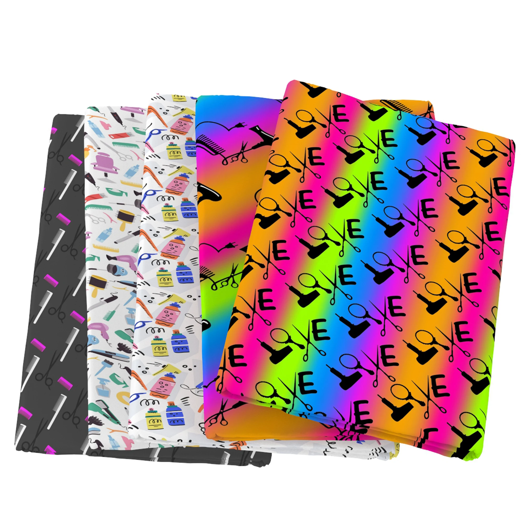 Швейная машинка швейная нить Лоскутная Печать хлопчатобумажная ткань для тканей