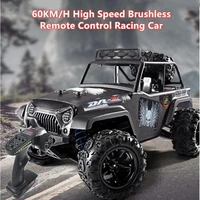60kmh high speed brushless motor rc carmulti directional drive independent suspension shock absorber anti crash rc off road car