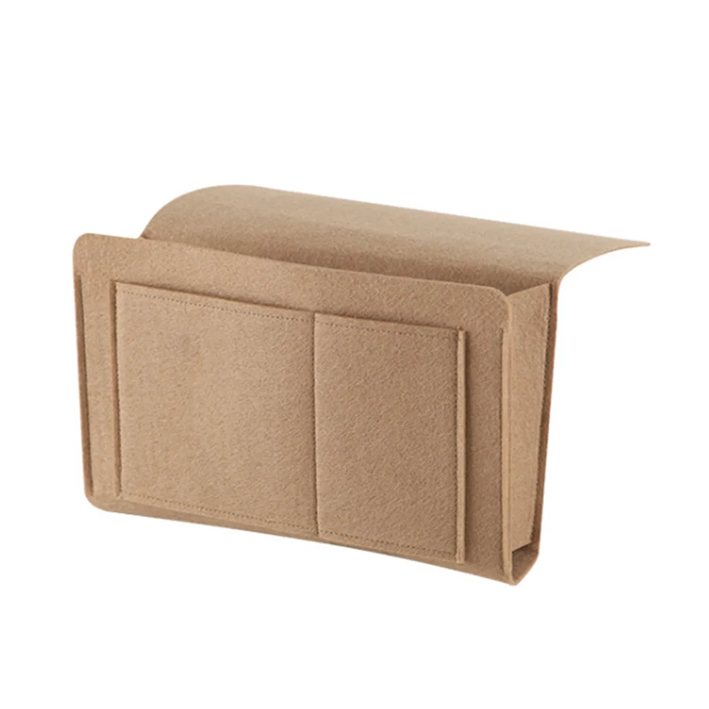 40# Practical Student Dormitory Bed Phone Earphone Books Hanging Caddy Bedside Storage Bag Pouch Organizer Bed Holder Pockets