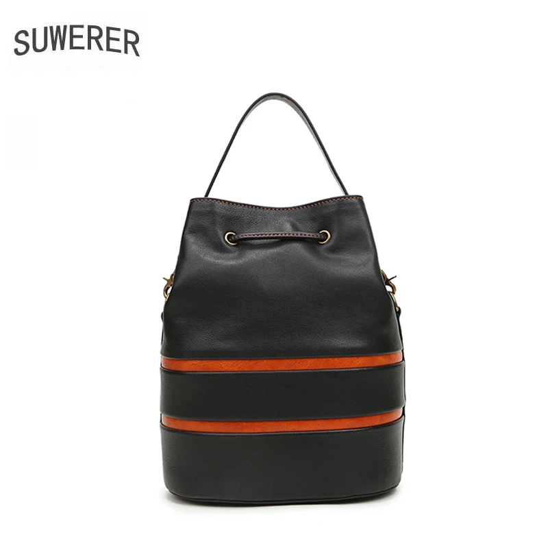 SUWERER женские сумки из натуральной кожи, сумка из воловьей кожи, роскошные женские сумки, дизайнерские кожаные сумки через плечо для женщин