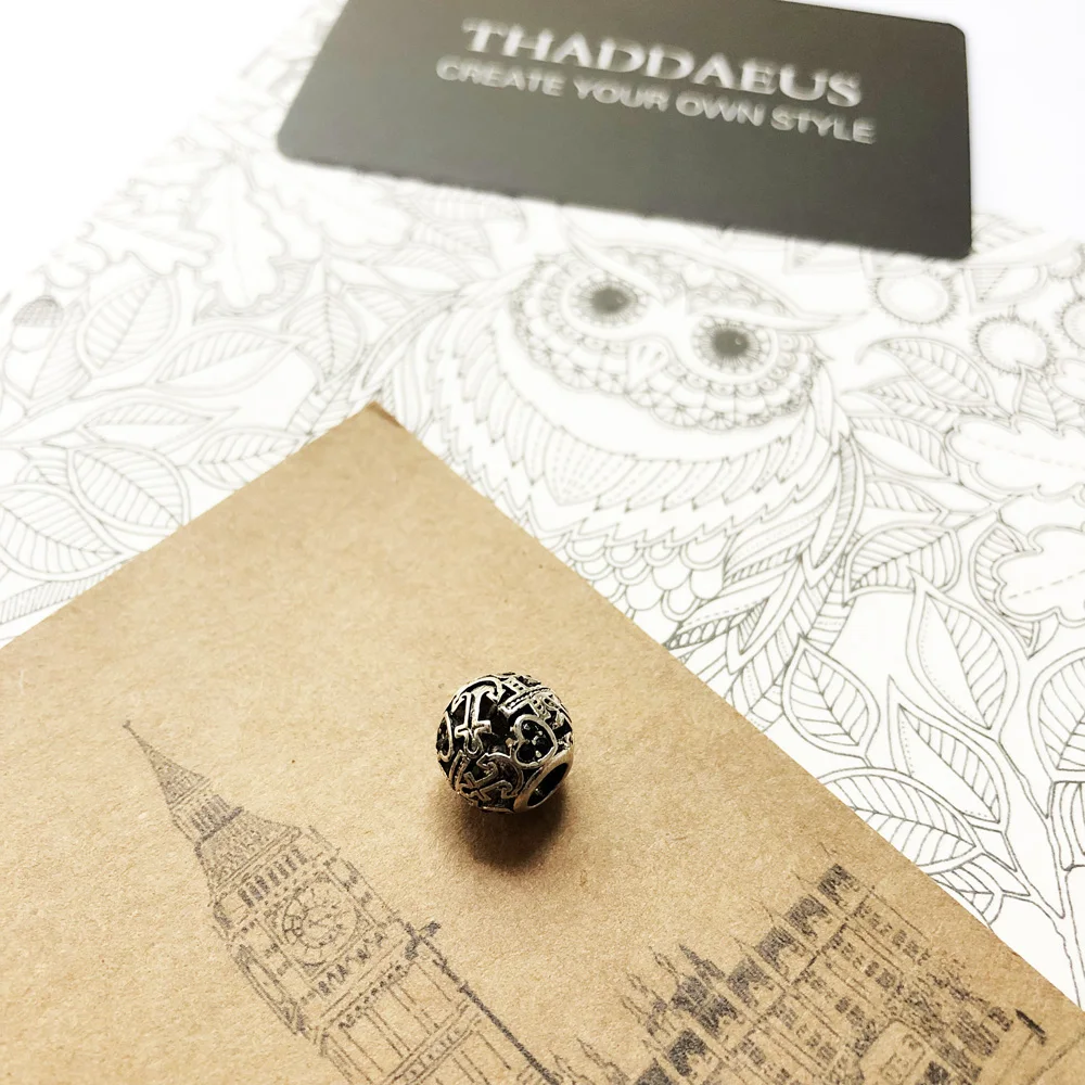 Бусины Вера Любовь Надежда серебряные циркониевые бусины подходят для браслета