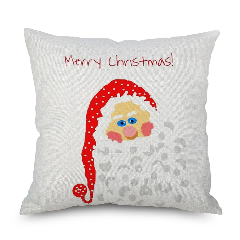 Рождественские подарки Санта Клауса из хлопчатобумажной ткани с узором олень