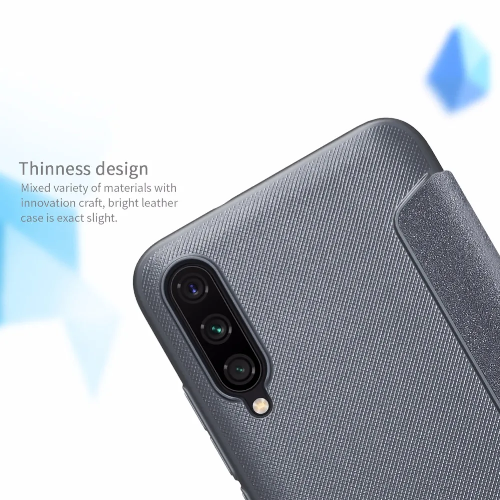 Filp чехол для Xiaomi mi A3 CC9e CC9 NILLKIN блестящий супер тонкий флип-чехол pu кожаный чехол для Xiaomi mi A3 mi CC9e