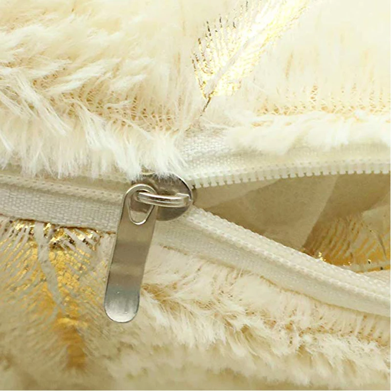 Декоративные подушки 45x45 см наволочка для мягкое меховое перо домашний плюшевый