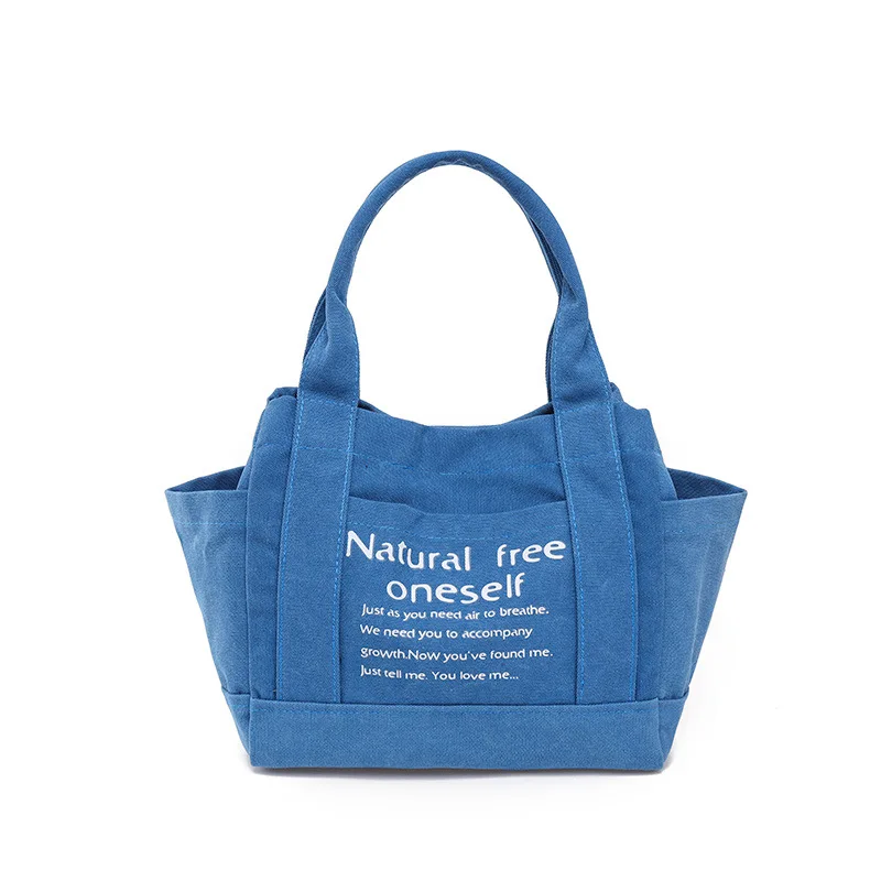 Новинка лета 2021 модная сумка на одно плечо с надписью большая Холщовая Сумка в