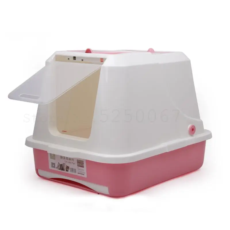 Раковина для кошачьего туалета полностью закрытая большая раковина сосновая