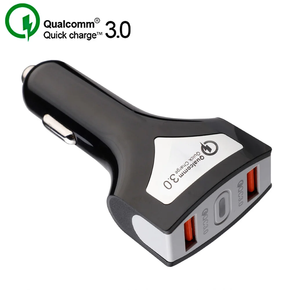 Автомобильное зарядное устройство с двумя USB портами 5 В 3 А|Зарядные устройства