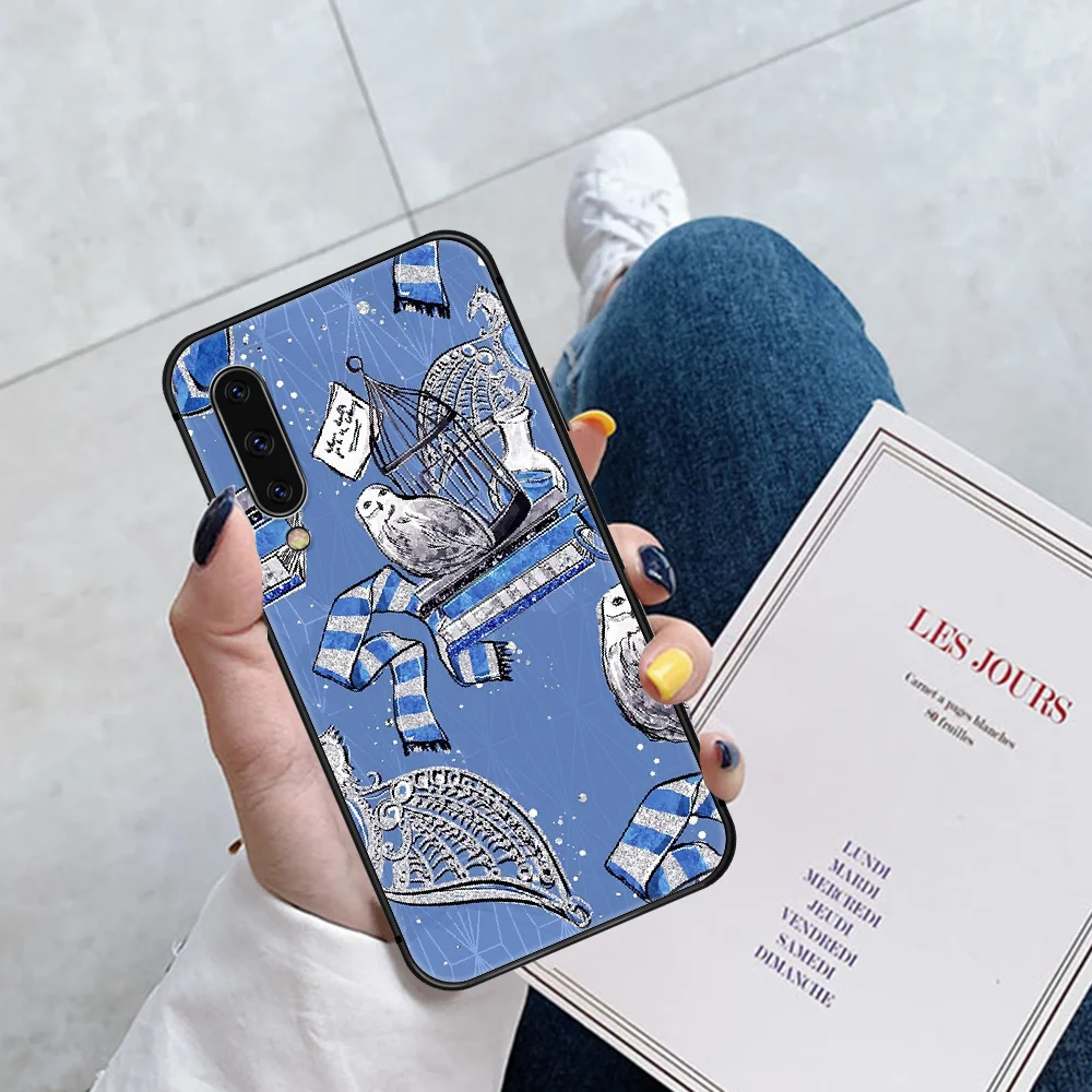 

Cartoon Cute Harris Potter Phone Case For Huawei P Mate 10 20 30 40 Pro Lite Smart 2019 2021 black Hoesjes Pretty Cover Luxury