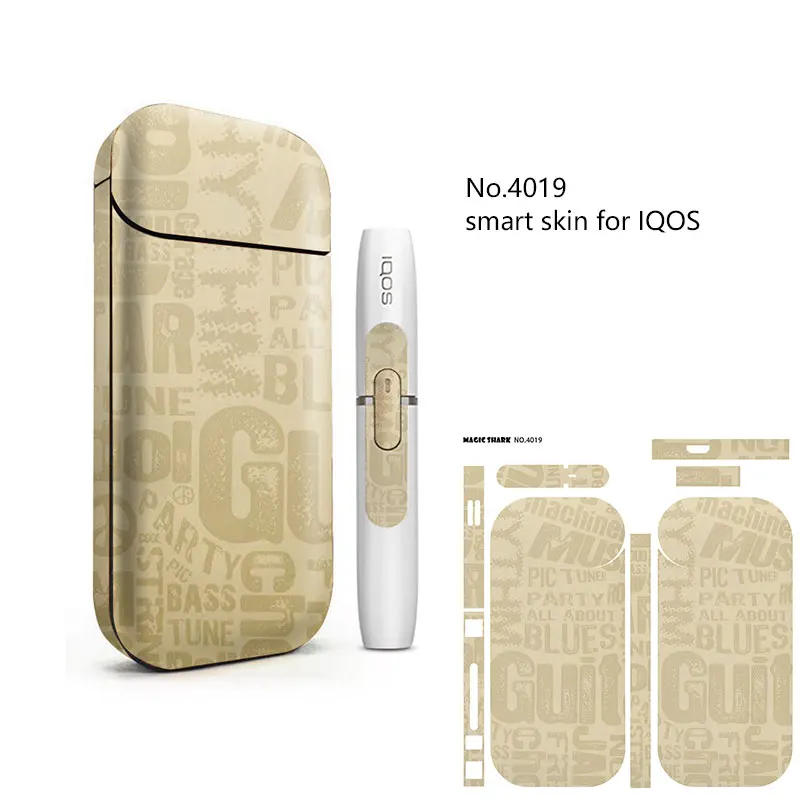 Новинка 2019 модная ультратонкая наклейка для IQOS 2 4 Plus на крышку электронной