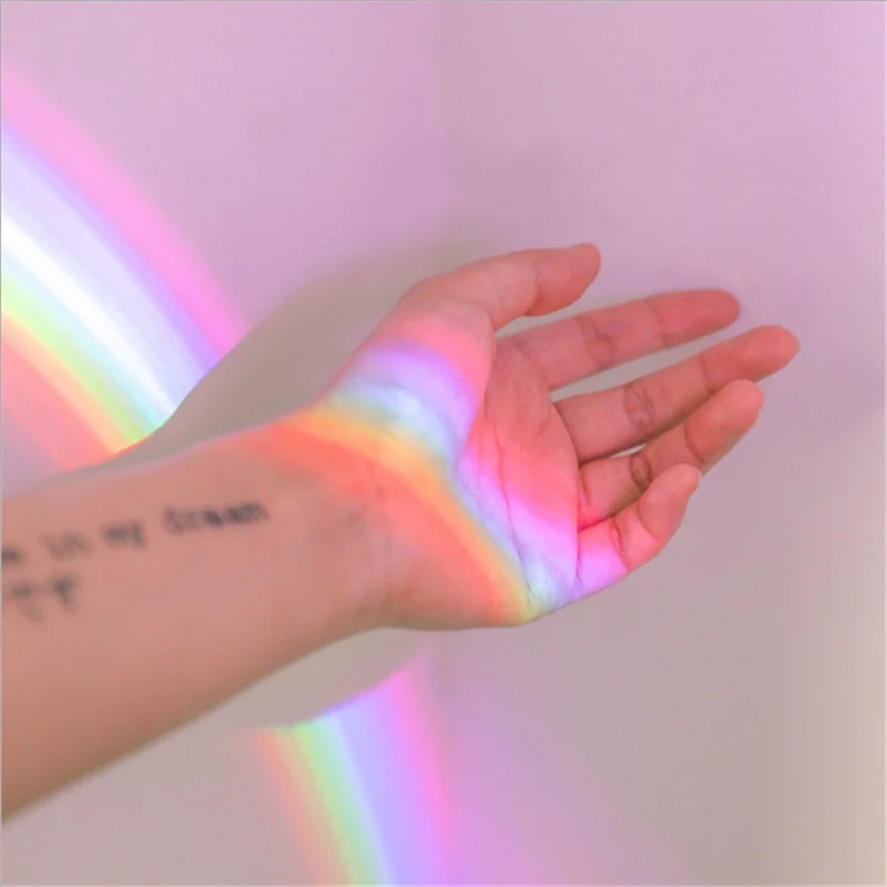 Новинка фото артефакт Радужный проектор СВЕТОДИОДНЫЙ Красочный ночник