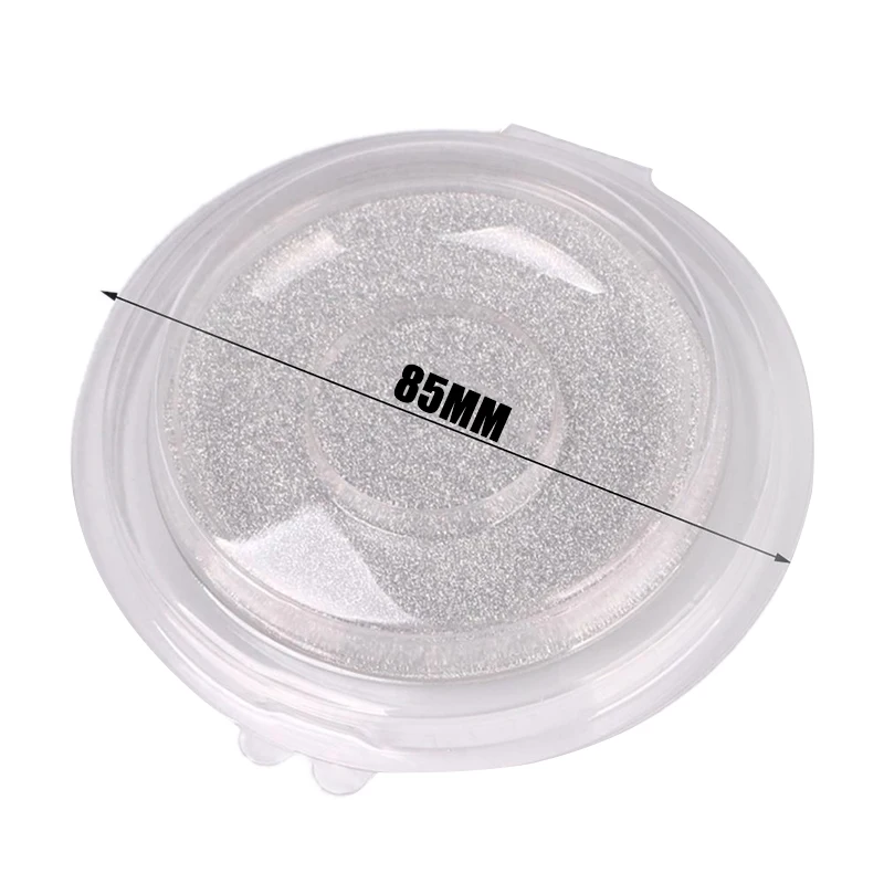 

10pcs Portable Empty False Eyelash Storage Case Makeup Holder Compartment Box Suitable for Individual & Salon Users