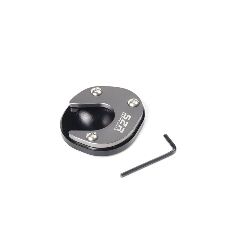

Motorcycle Side Stand Enlarger Kickstand Enlarge Plate for Aprilia GPR150 APR125 CR150 APR150-6V STX CAFE