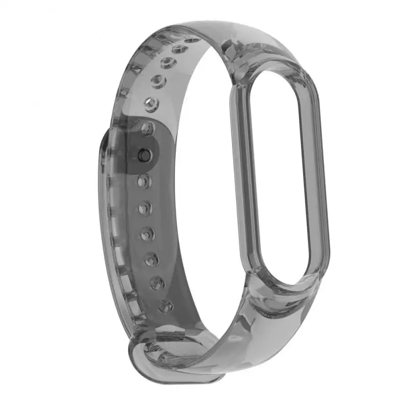 Универсальный ремешок для Xiaomi Mi Band 3 4 сменный прозрачный водонепроницаемый