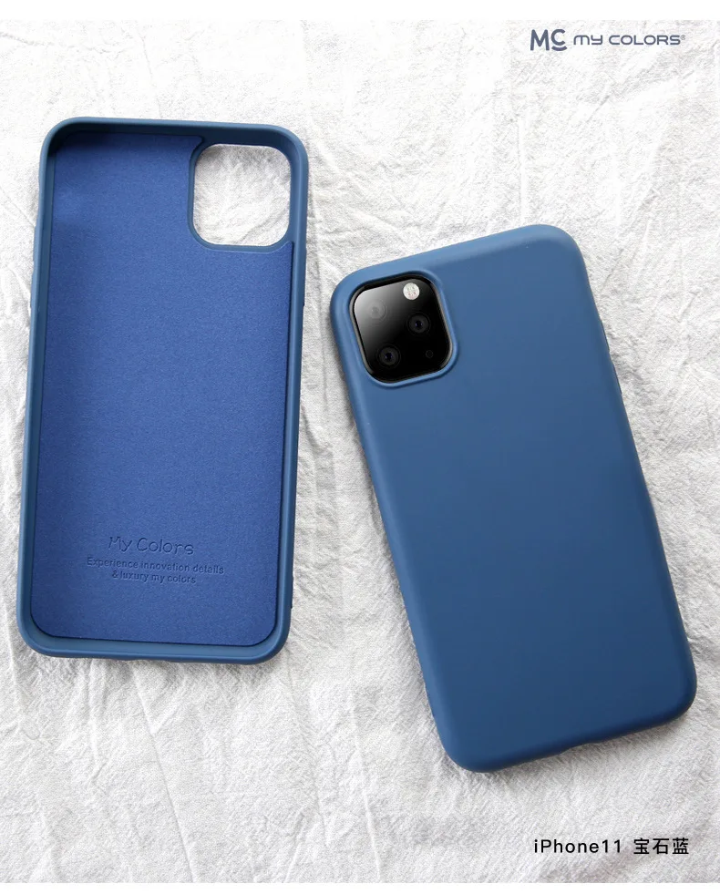 OCHGEP жидкий силиконовый тонкий чехол для iPhone 8 7 Plus X/XS чехол для iPhone X XS 7 8 чехол для телефона s с розничной упаковкой