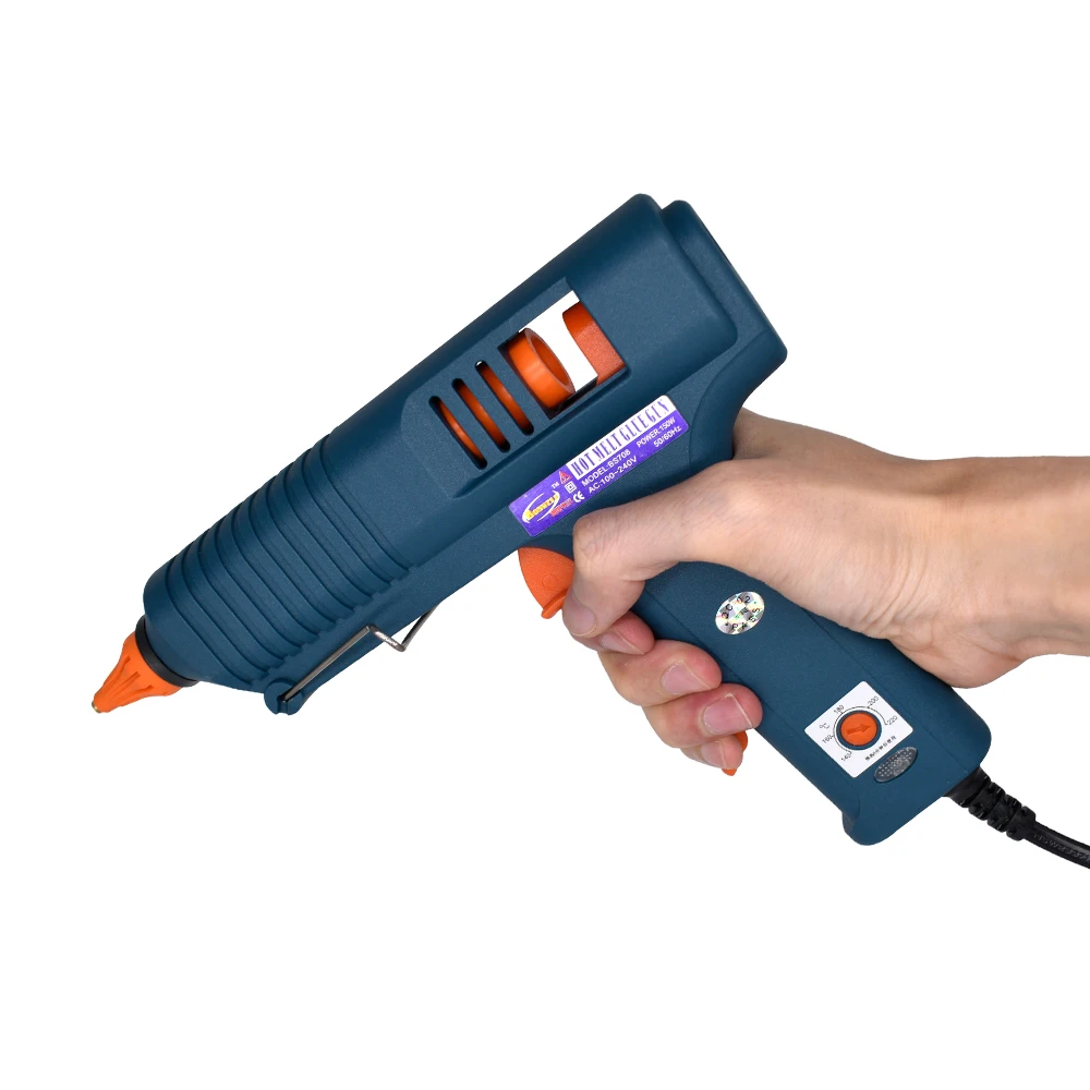 Пистолет для термоклея 150 Вт сменная насадка регулировка температуры клеевой