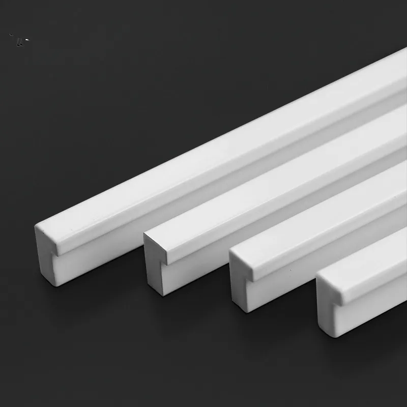 Слоновая кость белый шкаф для спальни современная дверная ручка простые ручки