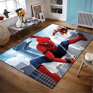 disney kids playmat floor mats anti slip mat cartoon spiderman printed pattern carpet rug for bathroom door living room gift free global shipping