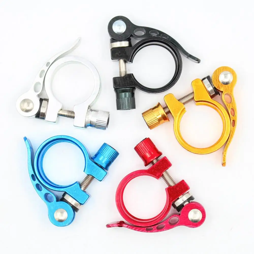 

28.6/31.8/34.9mm Bicycle Quick Release Seatpost Seat Tube Clamp Cycling Tool seatpost clamp Bicycle Seatposts Clamps