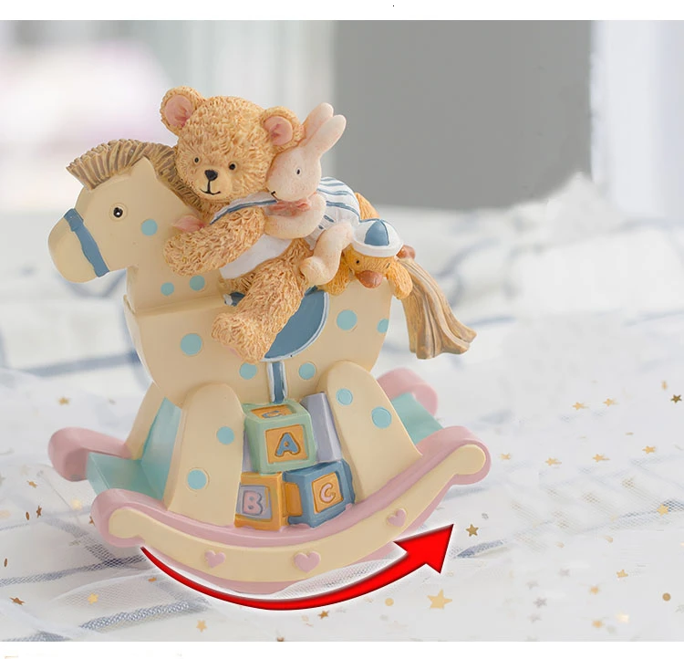 Новая музыкальная шкатулка love baby love child Canon DVD bear музыкальная живопись ручная работа Рождественский подарок на день рождения