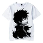 Футболка с 3D-принтом для детей и подростков, удобная мультяшная одежда в стиле хип-хоп с короткими рукавами, Свободный дышащий Топ