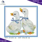 Joy Sunday пара Коул уток DA506 14CT 11CT подсчитанные и отпечатанные милые животные для домашнего декора наборы для вышивки крестиком
