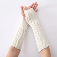 Женские перчатки одноцветные Осенние для рук женские без