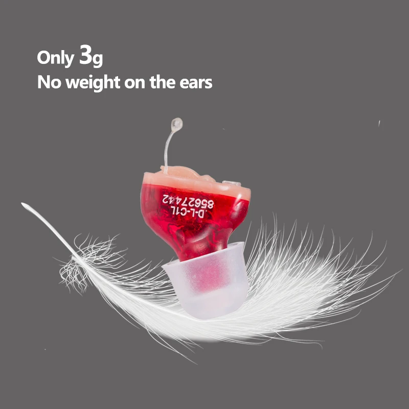 Невидимый слуховой аппарат усилитель звука цифровой регулировкой громкости в