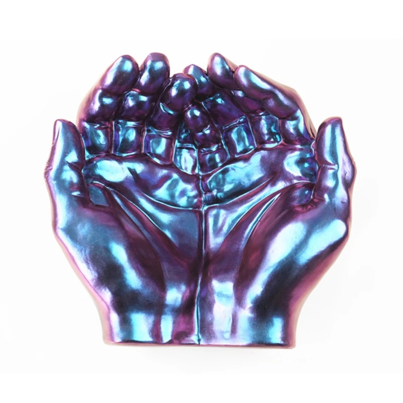 

Double Hands Ashtray Crystal Epoxy Resin Mold Dish Casting Silicone Mould DIY Crafts Home Decorations Making Tools