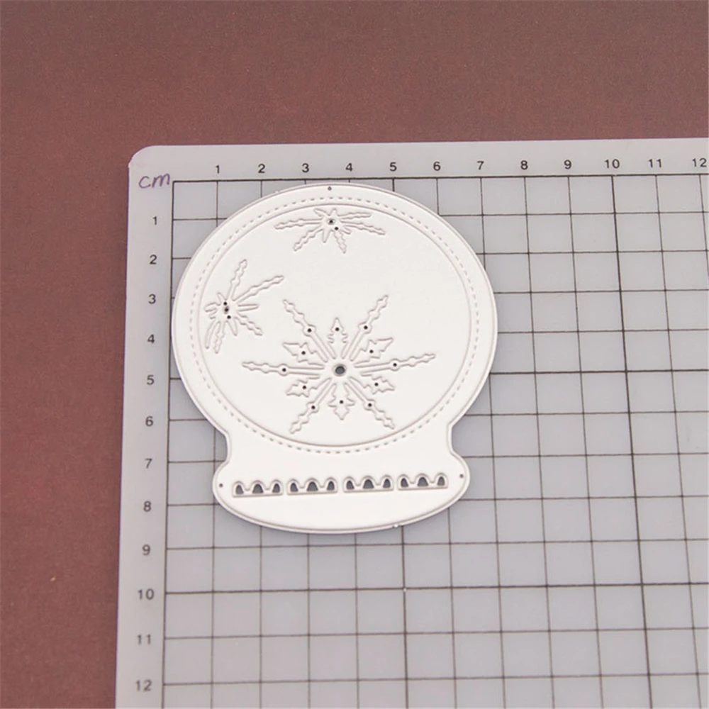Crystal Ball Metal Cutting Dies Scrapbooking Craft Cuts Christmas DIY Album Card Make Stencils Die Template New 2019 |