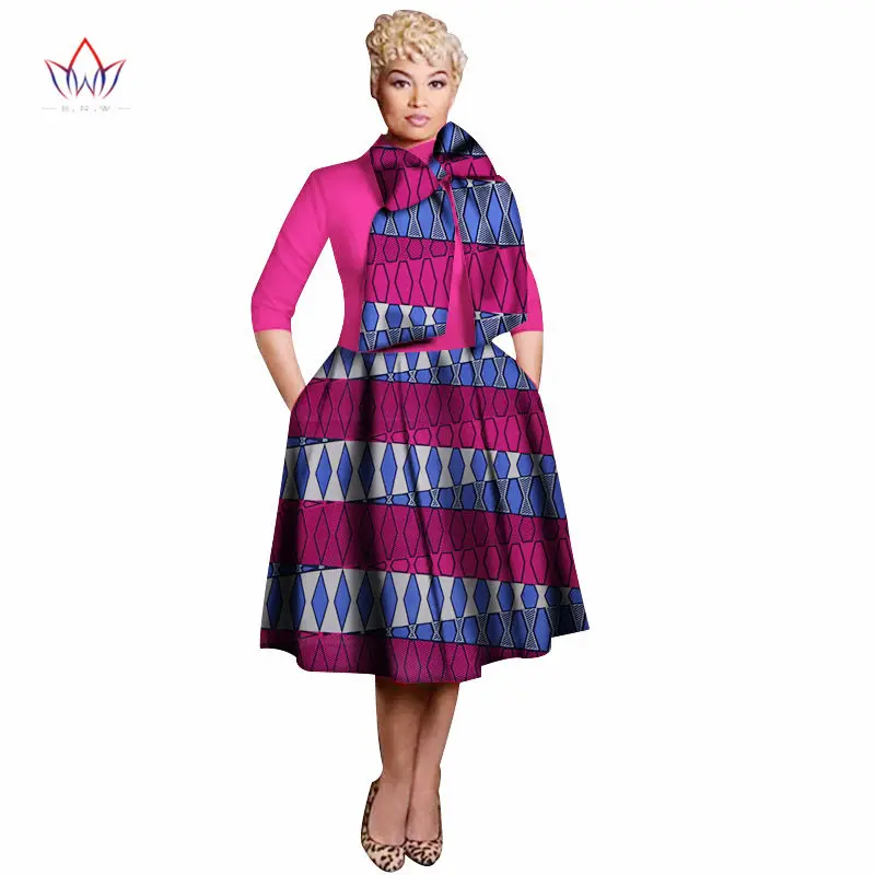 Новые винтажные африканские женские лоскутные платья трапециевидной формы с