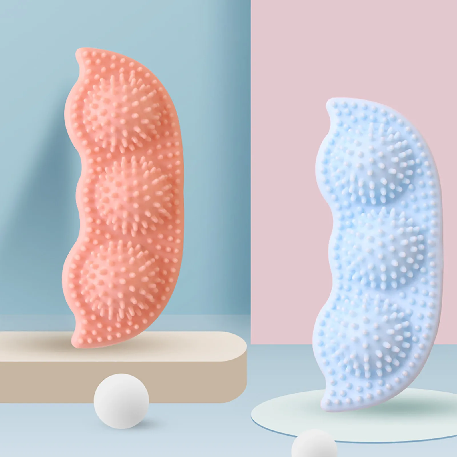 Скрипучий игрушки собаки красные синие поросенок зеленая лягушка жевательная