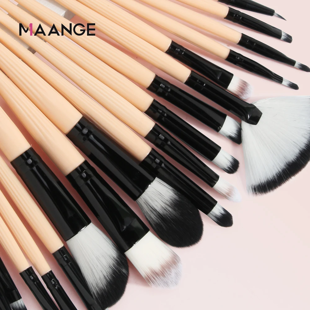 Набор кистей для макияжа MAANGE 12 шт. косметическая пудра тени век основы румян