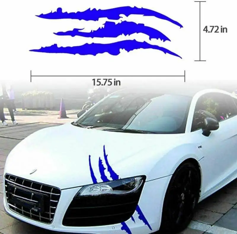 Модные автомобильные наклейки кузова грузовика окно водонепроницаемый ПВХ