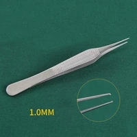 shanghai zhonghe tiangong plastic tweezers with hook nose integrated edison tweezers fine ophthalmology special equipment adson
