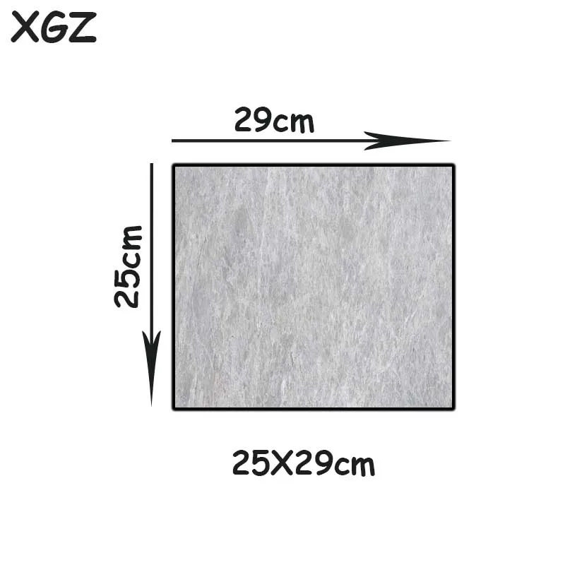 Большой игровой коврик для мыши XGZ с черными краями модный компьютерный