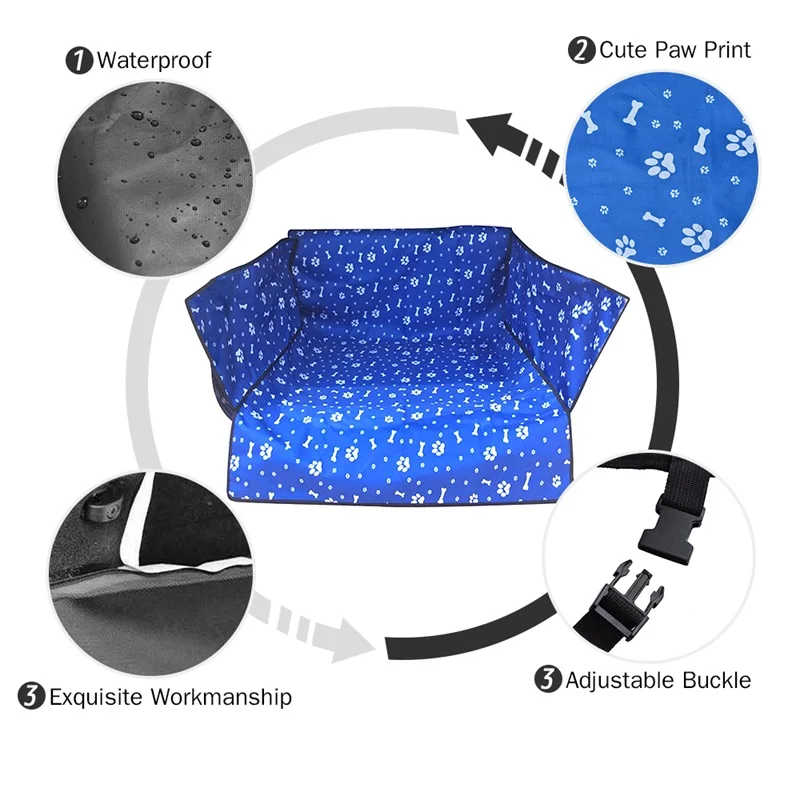 Дропшиппинг чехол на сиденье автомобиля для питомца собаки кошки Pet защитный