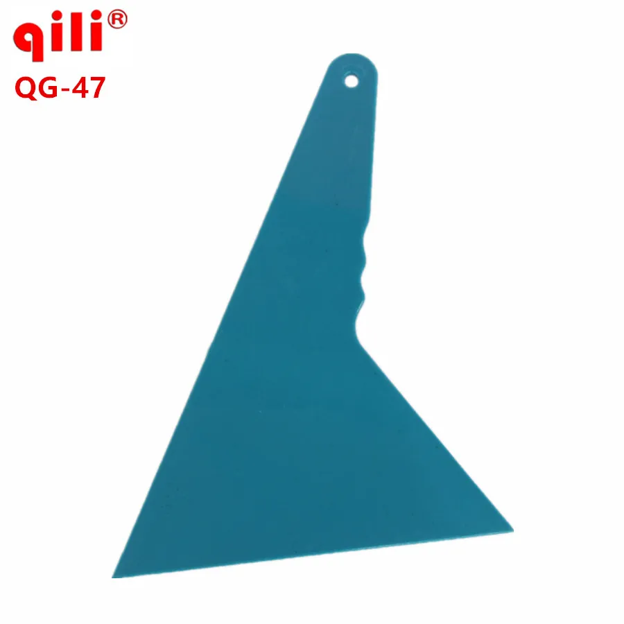 

60pcs DHL Qili QG-47 Install Vinyl film install Tirangular Scaper Wall Paper Floor Clean And Industry Tool Squeegee Long Handle