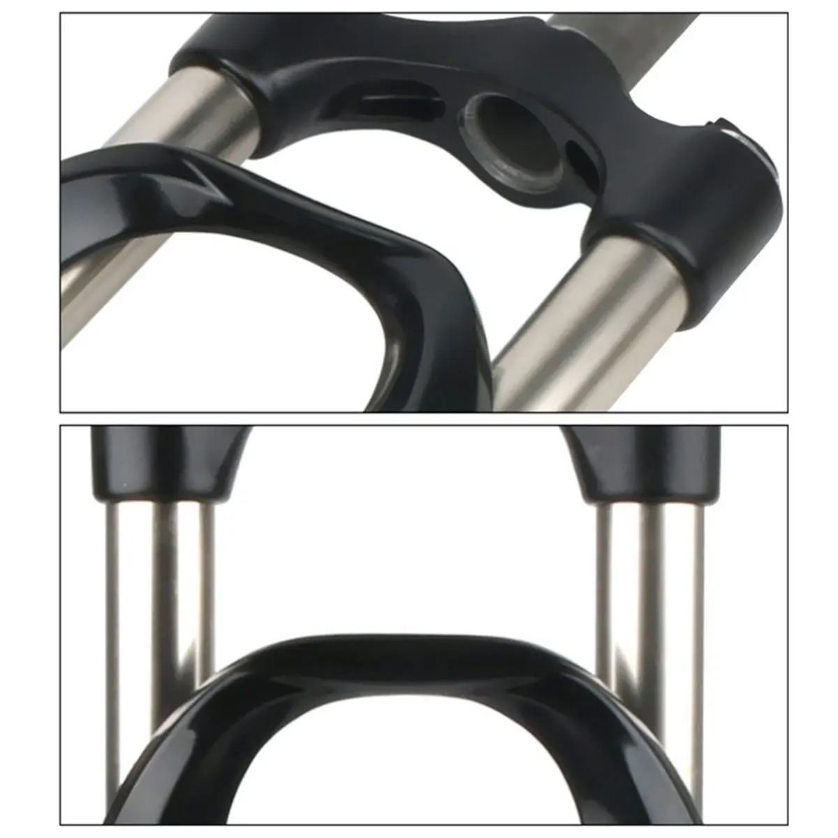 

Aluminum Alloy Bicycle Fork 26 Inch Mechanical Locking Disc Brake Front Fork MTB Bike Bicycle Parts Cycling Accessories 2 Colors