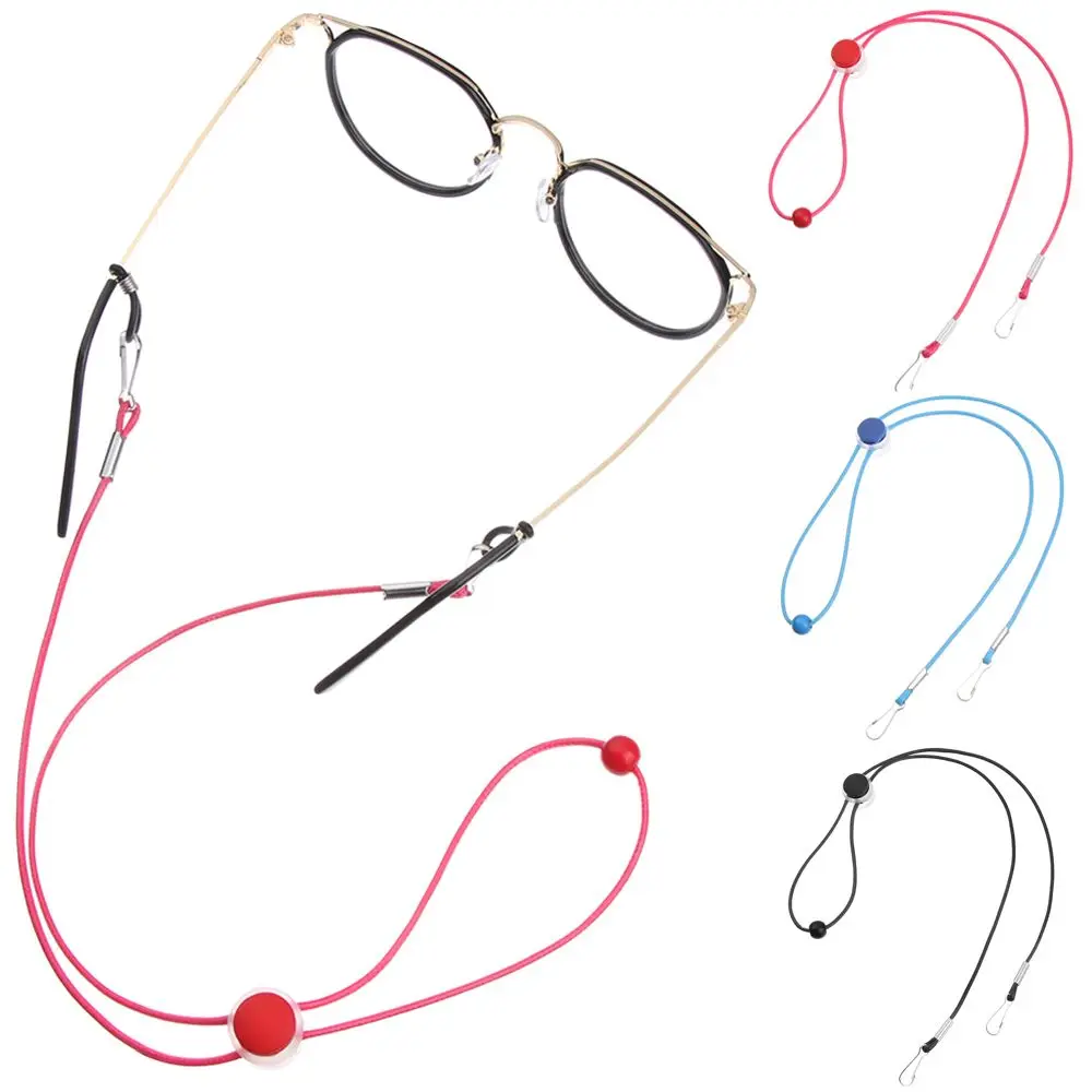 

1Pc Adjustable Sports Glasses Rope Non-Slip Sunglasses Strap Women Men Elastic Eyeglasses Lanyard Neck Strap Neck Strap