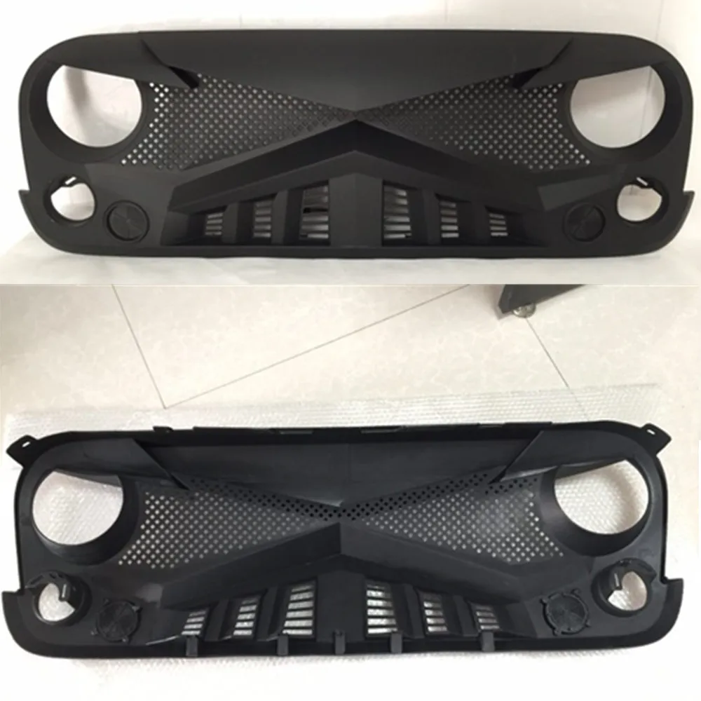 

ABS black Knight grill front grill for jeep for wrangler JK 2007-2017 J354