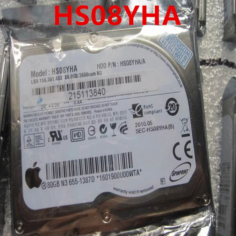  HDD  Samsung AIR A1304 A1237 MC233 IPOD CLASSIC 80  1, 8  CE/ZIF 2  4200 /   HDD   HDD  HS08YHA