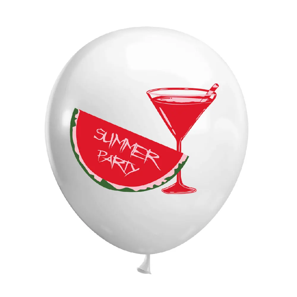 

12inch Coconut Tree Watermelon Latex Balloons Baby Shower Birthday Gifts Decoration Anniversaire Wedding Ballons Party Supplies