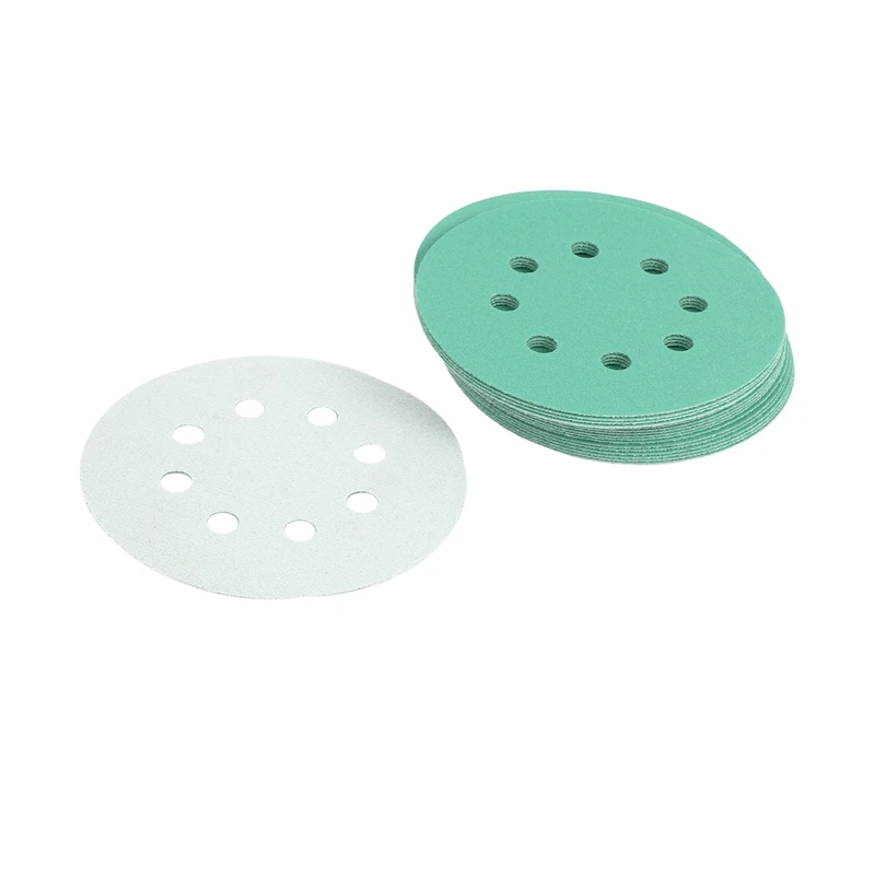 25 Pcs Professional Anti Clog 125 Mm Sandpaper 5 Inch Film Sanding Disc Wet &amp Dry Hook Loop Abrasive Tools With Grits 120 | Инструменты
