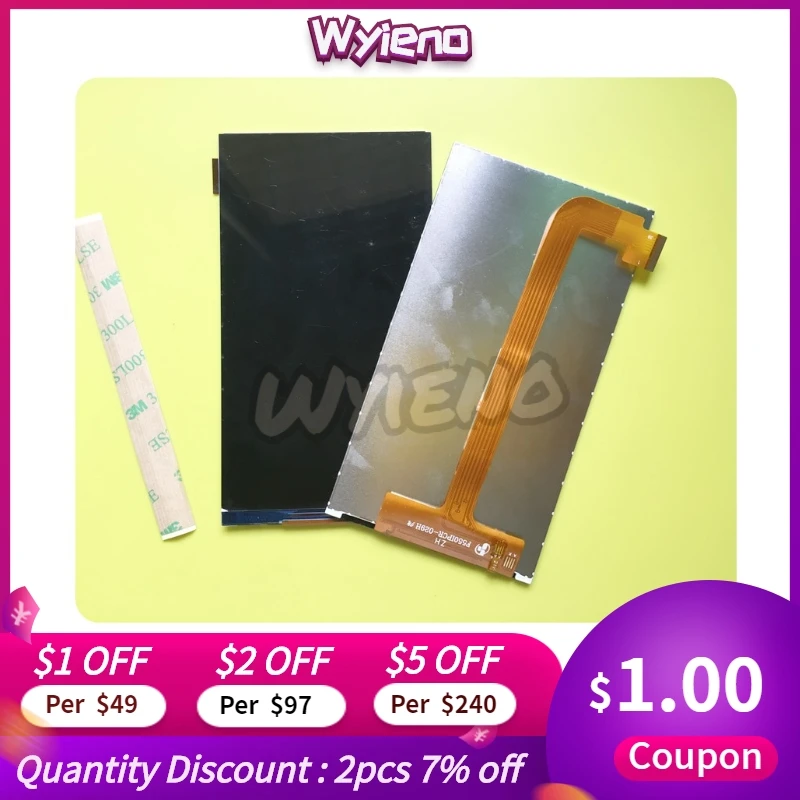 Wyieno ЖК экран для BQ Mobile BQS 5515 Wide BQS5515 + отслеживание|Экраны мобильных телефонов| |