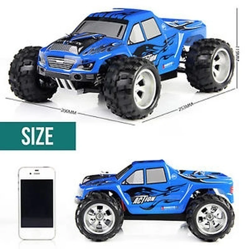 Радиоуправляемый гоночный автомобиль 1/18 высокоскоростной 2 4 ГГц 4WD Внедорожник