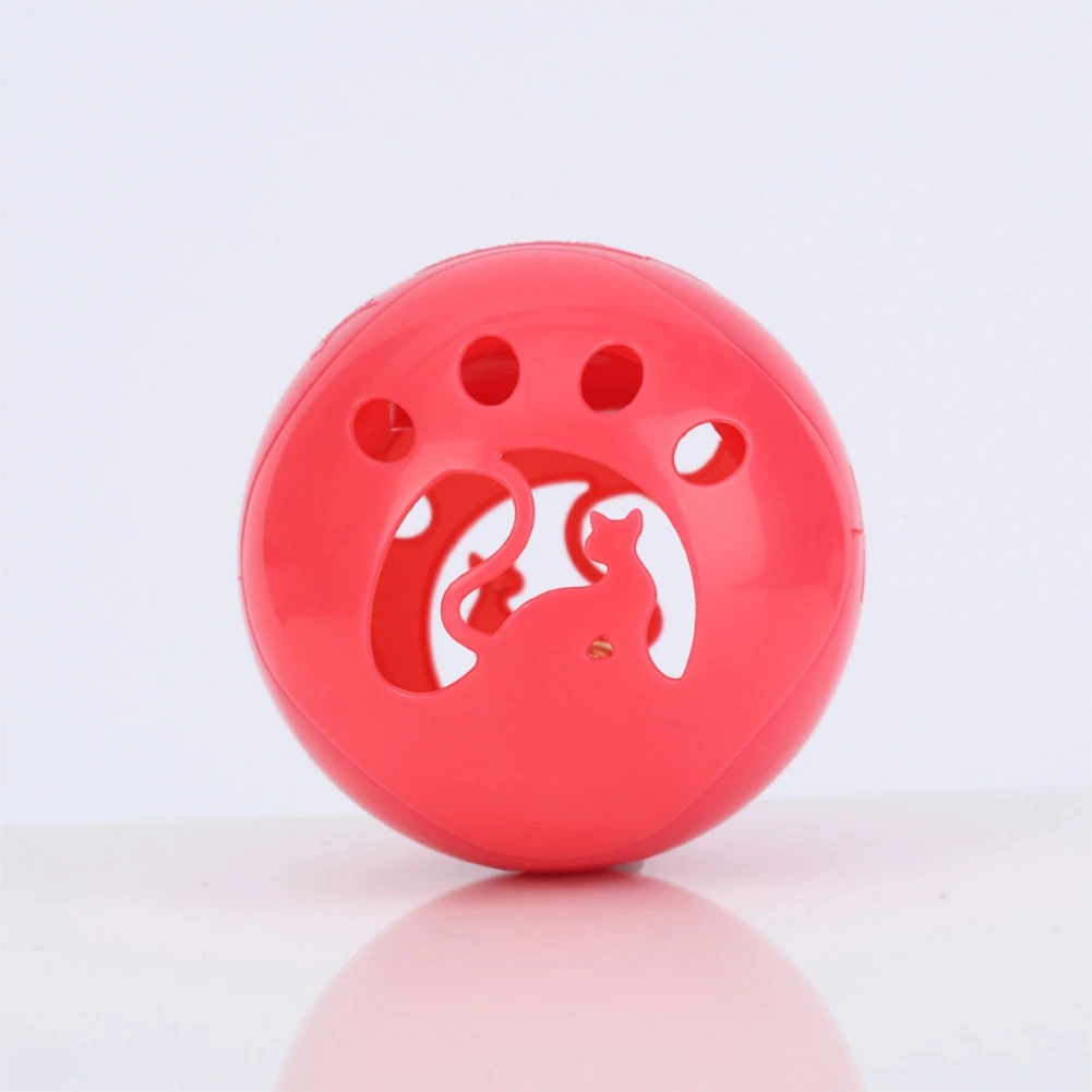 

4 Colours Cat Ball Toys Bell Balls Led Light Electronic Rolling Ball Funny Toy Cat Interactive Ball Toy With Bell For Kitten Cat