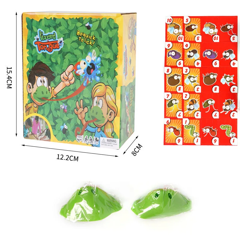 Family Party Toy Be Quick To Lick Cards Toy Set
